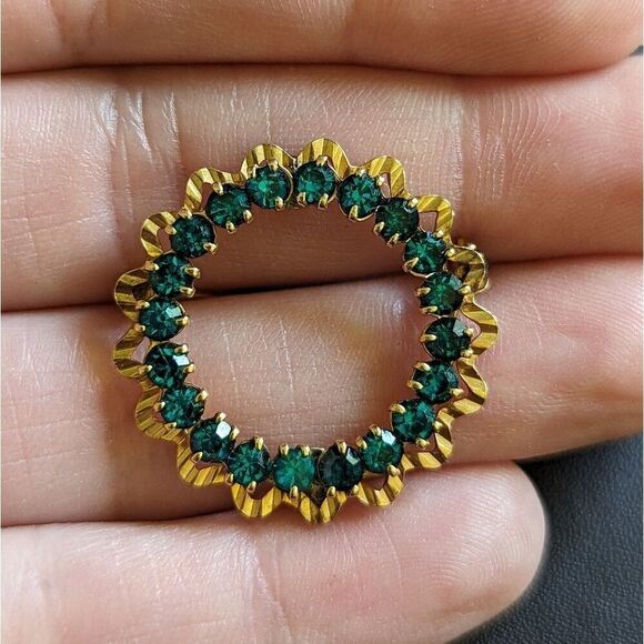 14K Gold Plated Brooch - Picture 1 of 5